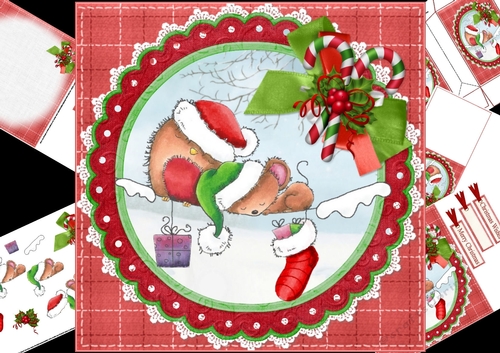8x8 believe in magic Christmas mini kit