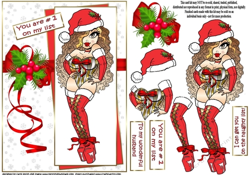Xmas hottie number 1 on the list