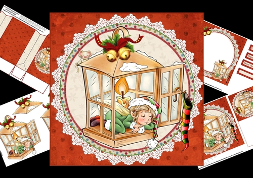 7x7 the Christmas fairy mini kit