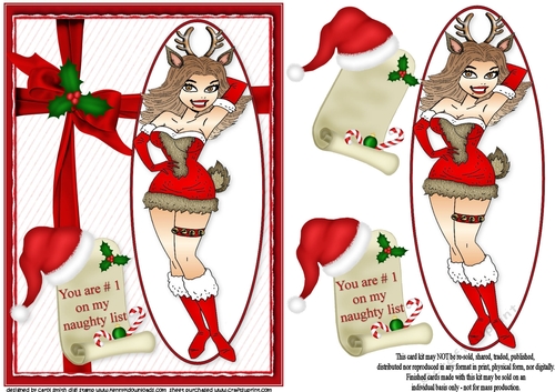 Miss Vixen has you on her list quick card