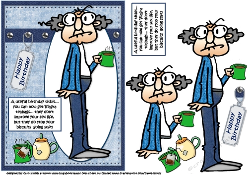 Gus and his viagra tea bags 2