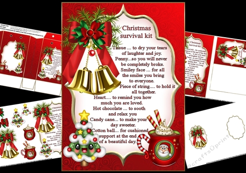The Christmas survival kit mini kit