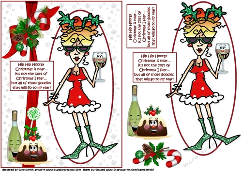 Rita the cost of Christmas quick card