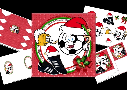 Christmas football mini kit