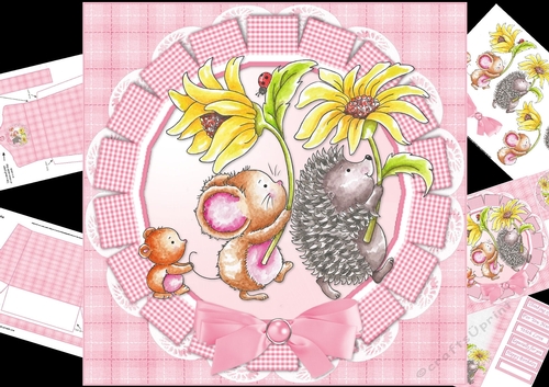 8x8 The daisy chain birthday/mothers day mini kit 