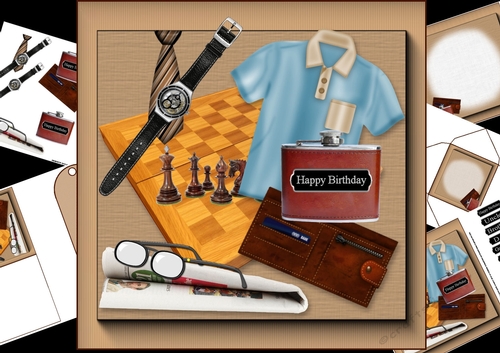 8x8 one for the men mini kit