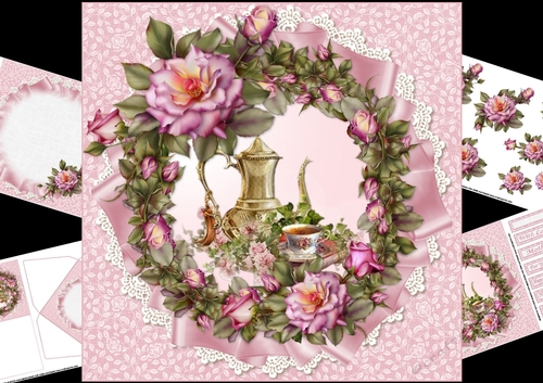 8x8 tea for mum mini kit