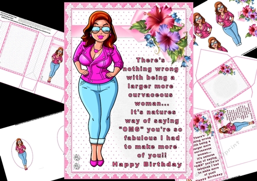 Foxy lady curvaceous and fabulous mini kit