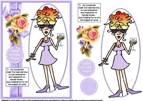 Rita uses meditation quick card