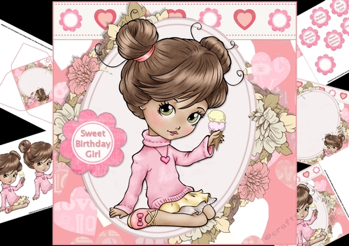 8x8 Sweet birthday wishes