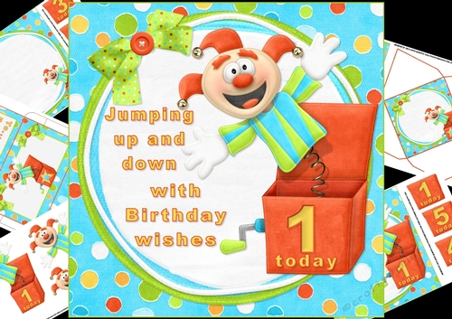 8x8 jack in the box birthday age 1-5 mini kit
