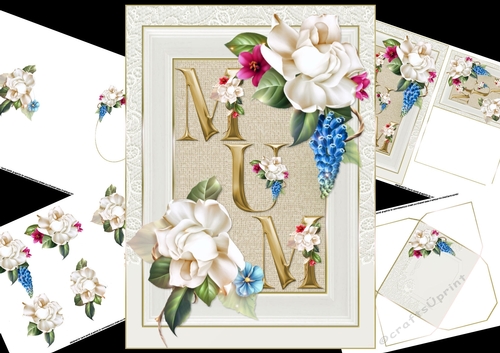 Les Jardin flowers for mum mini kit