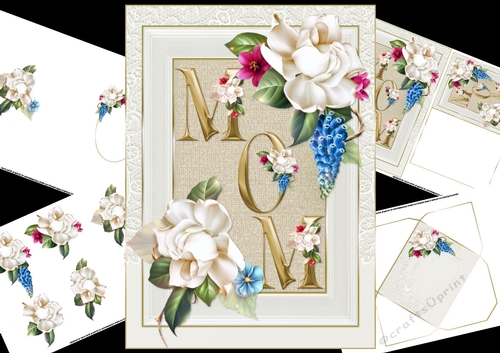 Les Jardin flowers for mom mini kit