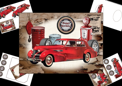 transport vintage stye mini kit