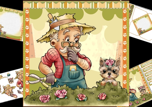 8x8 the gardeners surprise mini kit