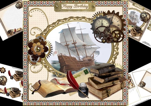 8x8 the mans galleon mini kit