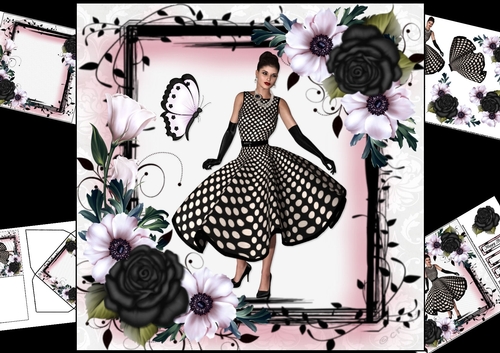 8x8 beautiful fashionista mini kit