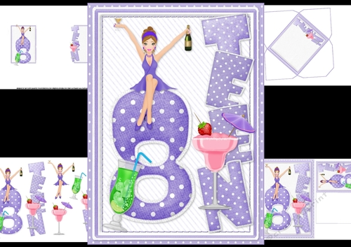 8 Teen girl mini kit