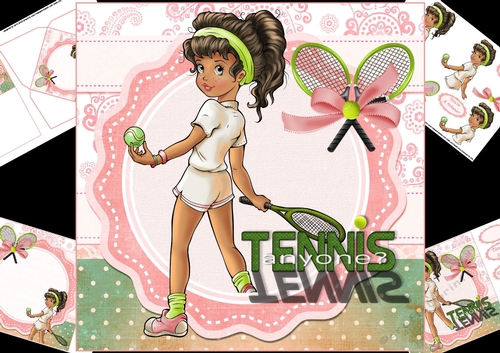 8x8 Tennis anyone mini kit