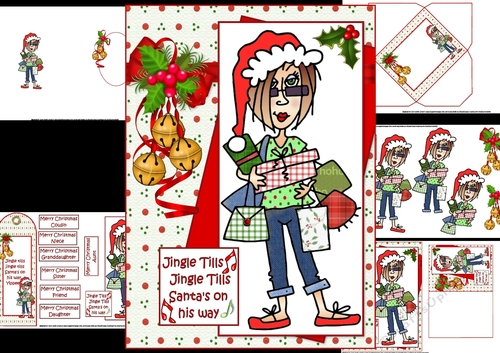 J.J Jingle tills Christmas mini kit