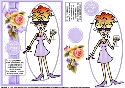 Rita uses meditation quick card