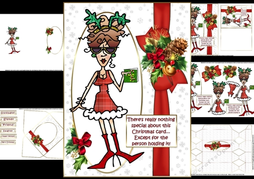 Rita Christmas wishes special person mini kit