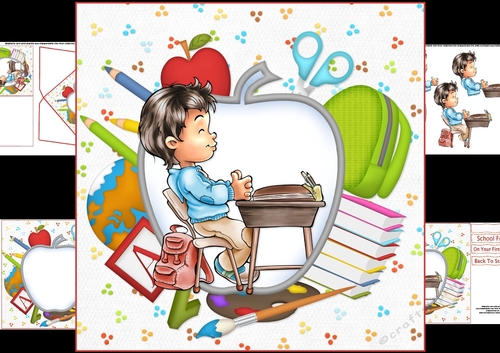 8x8 Ready to go to school mini kit