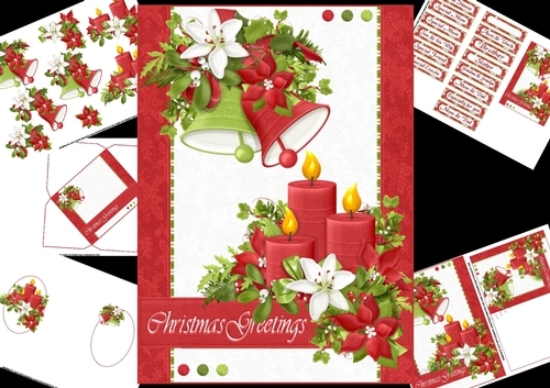 Christmas linen magic mini kit