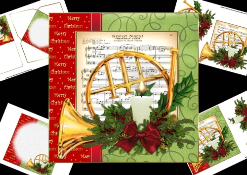 7x7 the Christmas horn mini kit