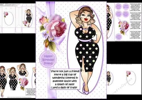 Foxy Mama is a big cup of wonderful, friend/sister/mum/aunt, mini kit