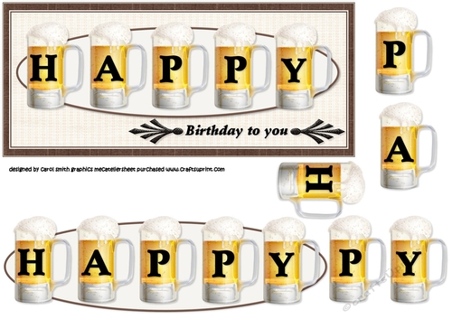 happy birthday beer DL