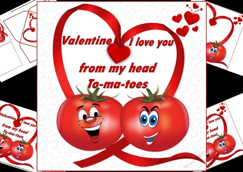 8x8 Valentine tomatoes mini kit