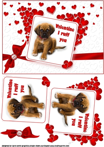 Valentine puppy wishes
