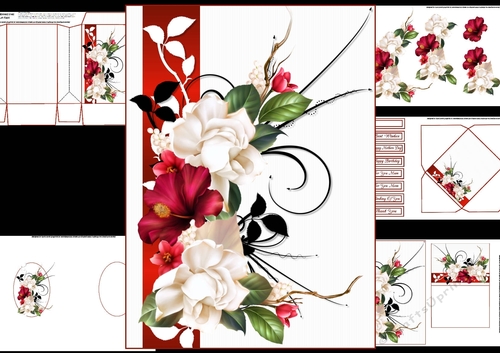 Floral medley mini kit