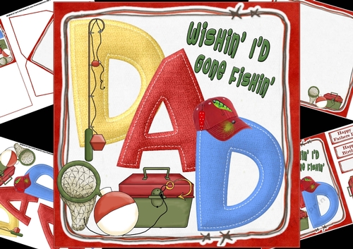 8x8 fishing DAD mini kit