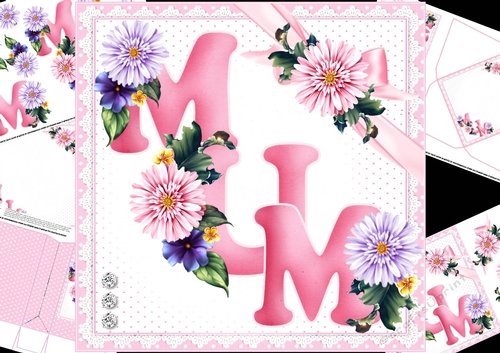 8x8 MUM birthday or mothers day mini kit