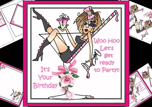 8x8 J.J get ready to party mini kit