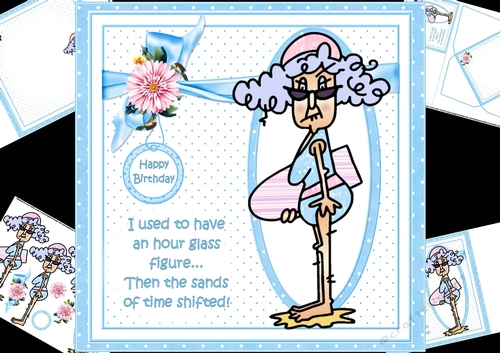 8x8 Stella and her hour glass figure mini kit