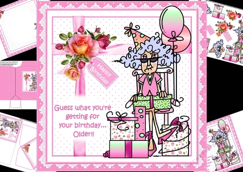 8x8 Stella your birthday gift mini kit