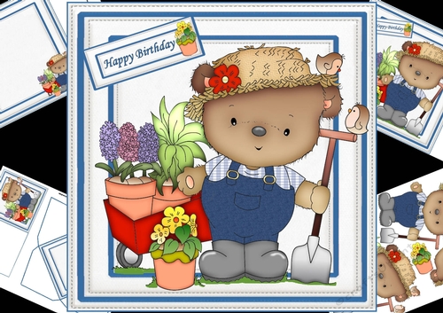 8x8 Green thumb Ted mini kit