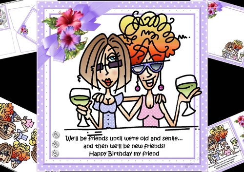 8x8 JJ and Rita old friends mini kit