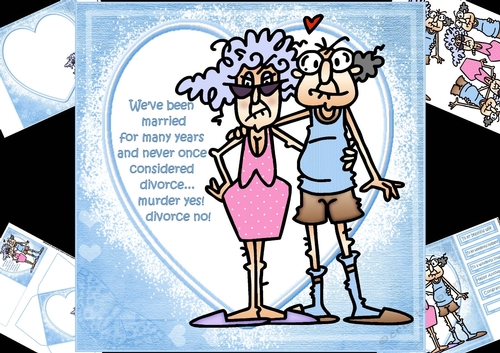8x8 Stella and Gus happily married mini kit