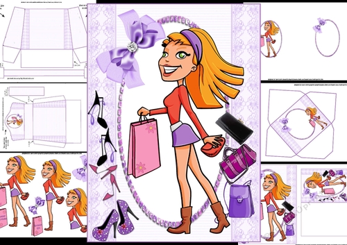 Shop till you drop birthday mini kit