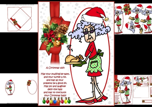 Stella sends you a Christmas wish mini kit