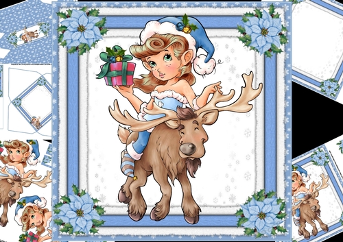 8x8 Christmas gift mii kit