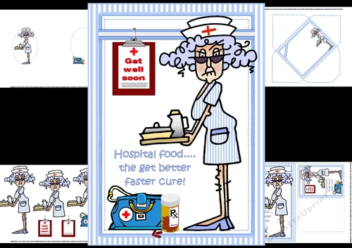 Nurse Stella and hospital foodmini kit