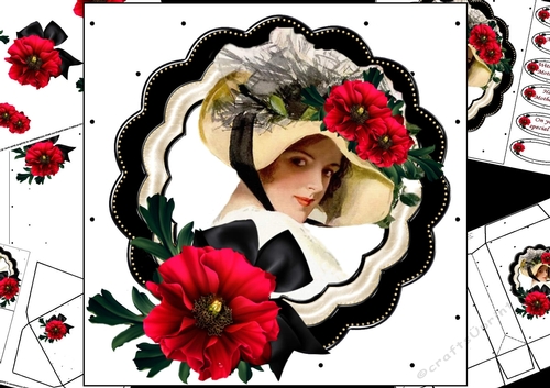 8x8 I am Poppy mini kit