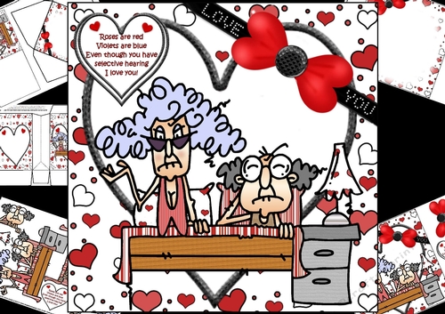 8x8 Stella and Gus Valentine mini kit