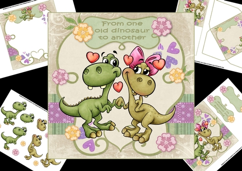7x7 from one dinosaur to another mini kit