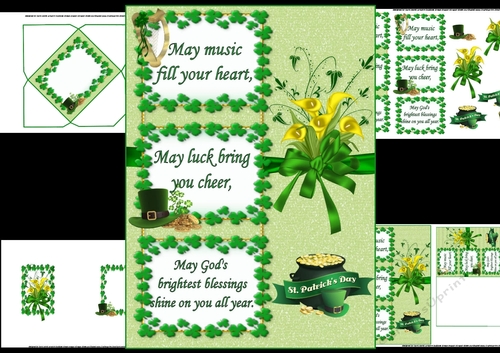 St Patricks day wishes for you mini kit